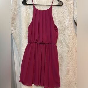 Pink fushia dress